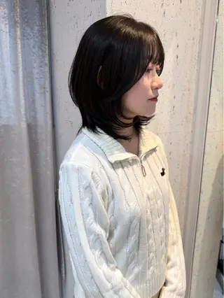 ミディアム カラー mai / linoah˚✧のヘアスタイル