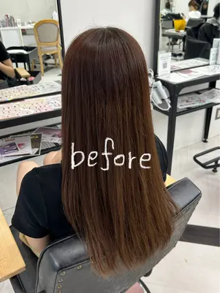 ロング カラー ちょめ/八王子 ZEST emuのヘアスタイル