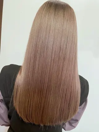 セミロング カラー 🕊鈴木李歩🤍 /似合わせカットのヘアスタイル