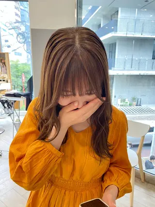 ロング カラー AVANCE.ens 広島袋町店ayuのヘアスタイル