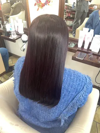 ミディアム 奈良/生駒/髪質改善 FEEL/マコのヘアスタイル