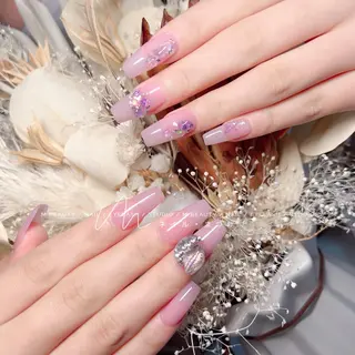 ネイル M🌷nail 長さだし専門店のネイルデザイン