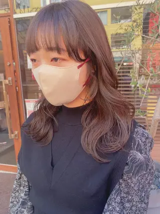 セミロング maika /layer cutのヘアスタイル