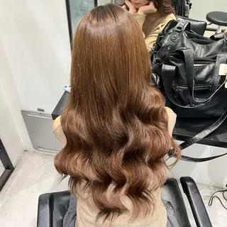 ロング カラー SALOWIN 天神大名店所属・福岡 天神 大名 エクステ.miu🦊のヘアスタイル