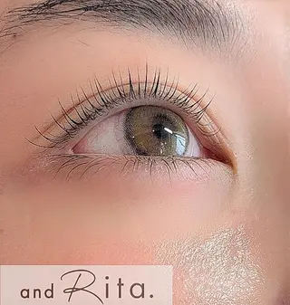 マツエク・マツパ andRita 蒲生店のマツエク・マツパデザイン