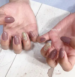 ネイル 北浦和 自爪育成ケアのネイルデザイン