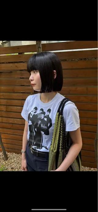 ショート カラー ボブ/似合わせカット /ニュアンスカラーのヘアスタイル