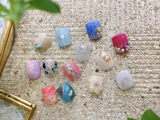 ネイル 【DELICAT】 溝の口店　KUMIのネイルデザイン