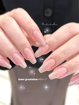 ネイル 🎀チーク/ちゅるん 🫧chisa🎀のネイルデザイン