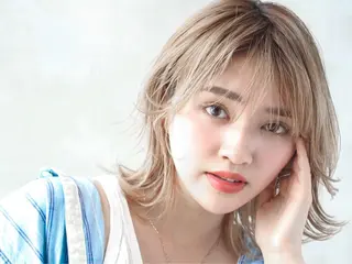 ミディアム カラー 🉐レイヤー/塩見 弘樹🉐渋谷のヘアスタイル