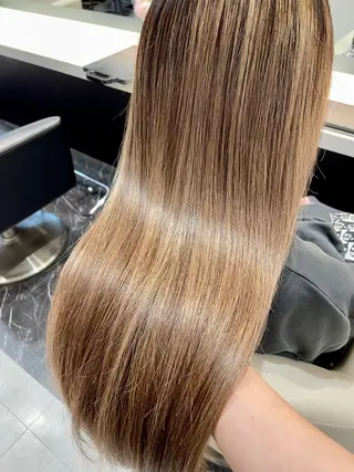 ロング 久米 春輝のヘアスタイル