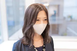 セミロング カラー Lazo所属・Lazo/ 原弥和子のヘアスタイル