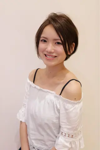 ショート 浦田 智里のヘアスタイル