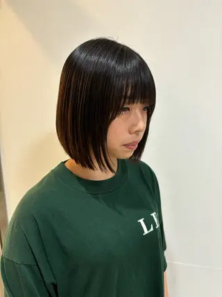 ショート 札幌パーマ 髪質改善/後藤海音のヘアスタイル