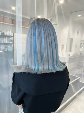 カラー ハイトーン /ブリーチ/miyuのヘアスタイル