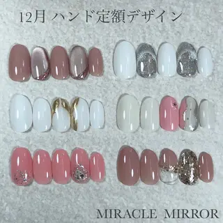 ネイル ミラクルミラー 町野のネイルデザイン