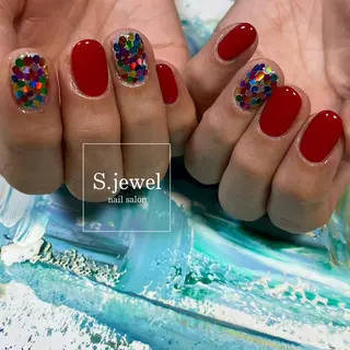 ネイル S♡JEWEL所属・S. JEWELのネイルデザイン