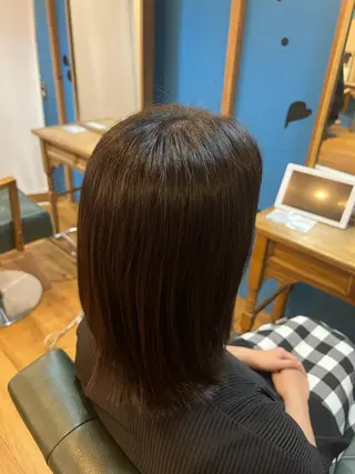 ミディアム 須永 優希のヘアスタイル
