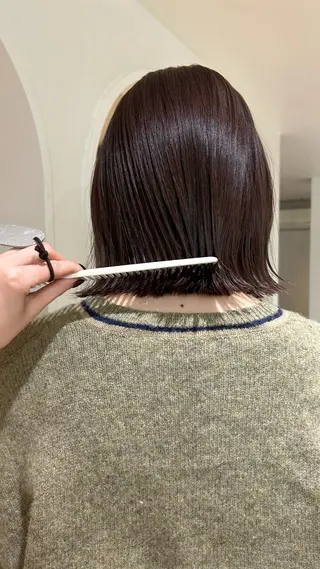 ミディアム カラー じゅわっと暖色カラー 🍊Moemiのヘアスタイル