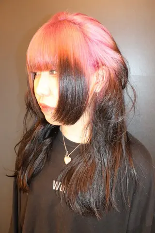 ロング カラー @kyoniyy KYONIのヘアスタイル