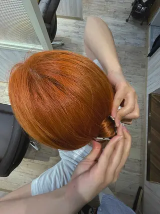 ロング カラー パーマ/藤沢 湘南/HYOのヘアスタイル