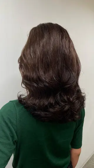 セミロング レイヤー/デジパ SAKIのヘアスタイル