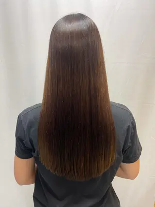 ロング パーマ 髪質改善/縮毛矯正 /ブリーチ矯正/岡部のヘアスタイル