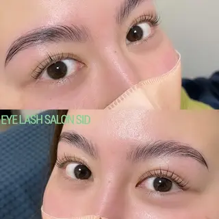 マツエク・マツパ アイブロウ eye lash salon SIDのマツエク・マツパデザイン
