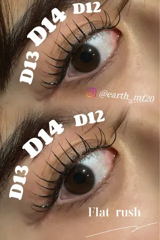 マツエク・マツパ miki💎 【EARTH西千葉】のマツエク・マツパデザイン