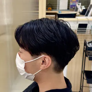 ショート 🎍艶カラー🎍 ✨パーマ✨又吉のヘアスタイル