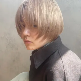 ショート カラー riffdesign labo帝塚山/竹井のヘアスタイル