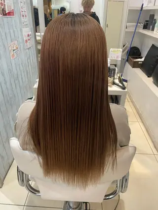 ロング 【髪質改善カラー】 瀧田嵐士🇰🇷のヘアスタイル