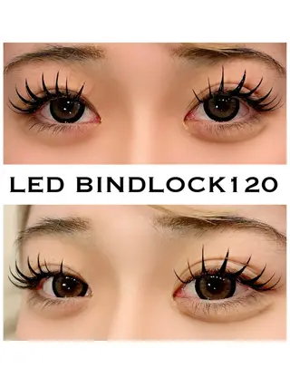 マツエク・マツパ シュガーレイ所属・バインドロック🦋 アンドヘルシーのマツエク・マツパデザイン