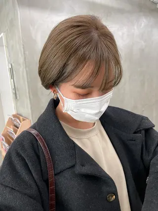 ショート カラー ショート・ボブ 徳竹淳一のヘアスタイル