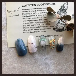 ネイル Freex nail所属・freex nail /ニュアンス/個性派のネイルデザイン