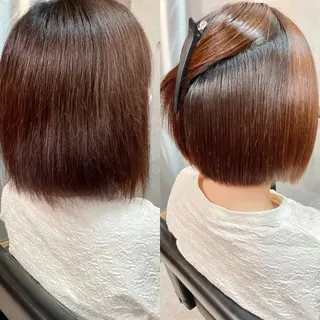 ショート パーマ ショートボブ縮毛矯正 髪質改善のプロ山道潤のヘアスタイル