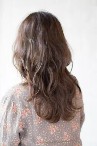 セミロング 韓国風カット/ 髪質改善 黒崎のヘアスタイル