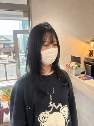 ロング KEEN.所属・新百合ヶ丘/韓国ヘア /レイヤー/RENAのヘアスタイル