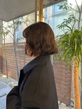 ミディアム パーマ お悩み解決パーマ hana🩰のヘアスタイル