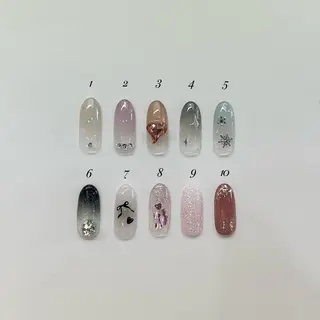 ネイル セプトアカデミー 蔭山のネイルデザイン