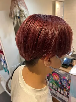 カラー 🍓似合わせカット× パーマ／矢木🍓のヘアスタイル