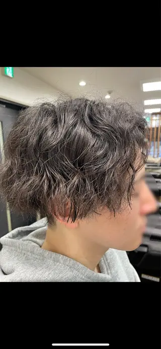 ショート パーマ メンズ Nakada Chikaのヘアスタイル