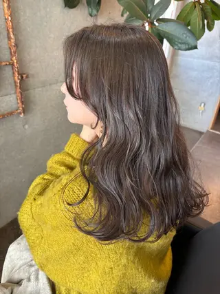 ロング カラー 大林 エリコのヘアスタイル