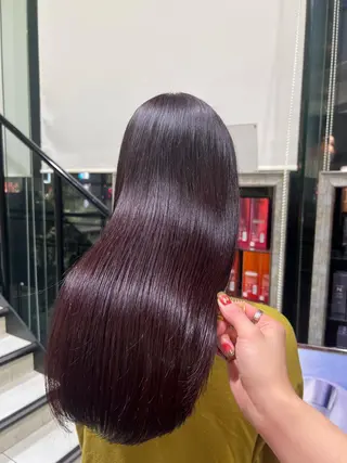 ミディアム 暖色ｶﾗｰ/ﾚｲﾔｰ ｶｯﾄ/Yunaのヘアスタイル