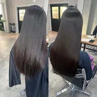 ロング 【縮毛矯正髪質改善】 中山健太のヘアスタイル