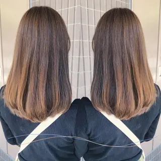 カラー 後藤 陽花子のヘアスタイル