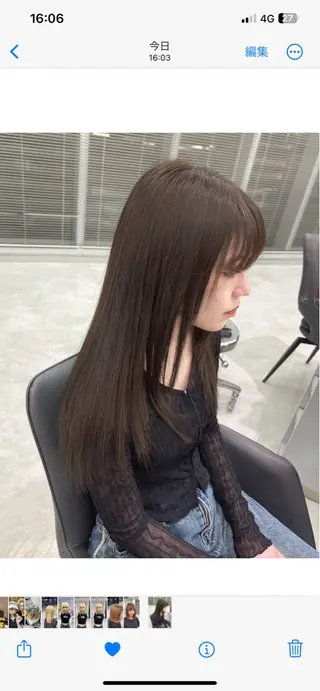 ロング MEI / ブリーチカラー/名駅のヘアスタイル