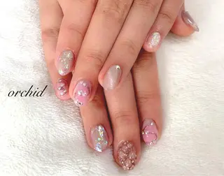 ネイル orchid ♡オーキッドのネイルデザイン