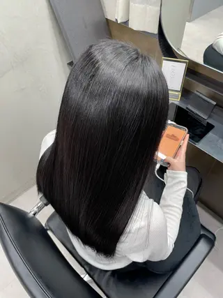 ロング 半個室サロンyoures hair 髪質改善トリートメント東新宿店所属・榊原竜弥 髪質改善/美髪作りのヘアスタイル