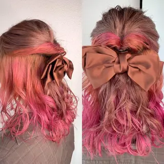 ミディアム カラー TWIN【トゥイン】所属・👑似合わせレイヤー が好評👑佐久田のヘアスタイル